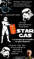 THE GAS FROM OUTER SPACE